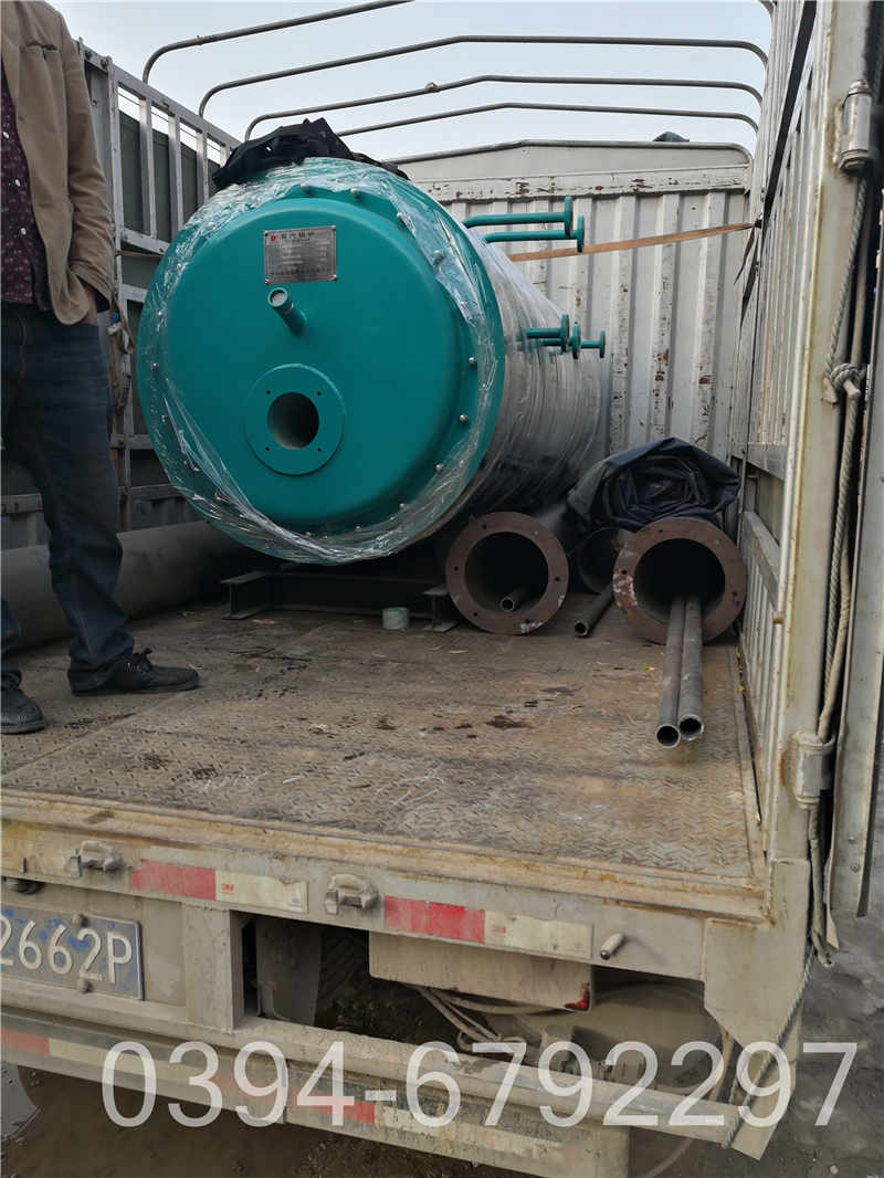 立式蒸汽锅炉安装图(图2)